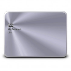 Hard disk extern WESTERN DIGITAL My Passport Ultra Metal Edition 2TB 2.5 inch USB 3.0 Silver foto
