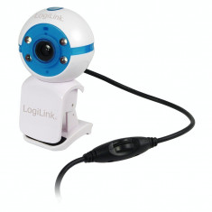 Camera web LOGILINK 1.3 MP USB 2.0 White foto