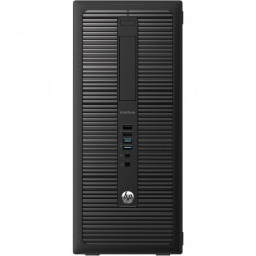 Sistem desktop HP EliteDesk 800 G1 Tower Intel i7-4770 4GB DDR3 500GB HDD Windows 8 Pro downgrade Windows 7 Pro Black foto