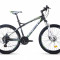 Bicicleta MTB Hardtail, Sprint, GTS 2.0, Aluminiu, Negru-Alb-Verde, 21V SPRINT