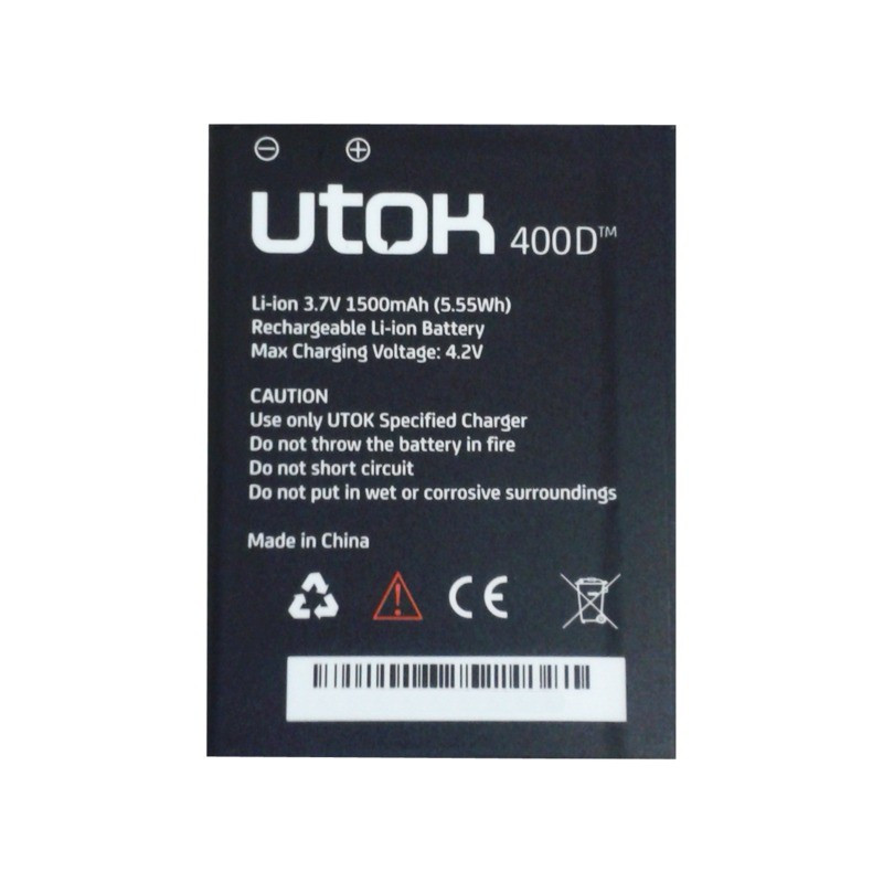 Baterie telefon Utok UBAT400D 1500mAh pentru Utok 400D | arhiva Okazii.ro
