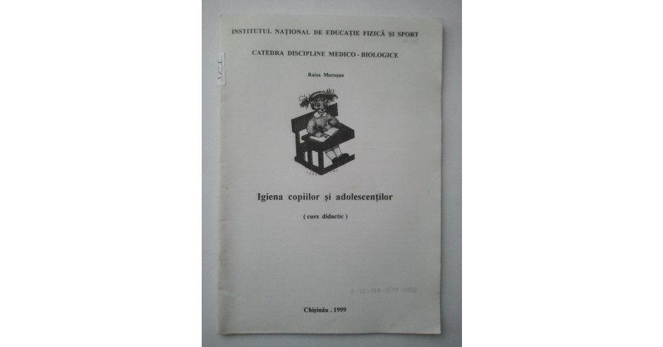 Igiena Copiilor Si Adolescentilor Curs Didactic Institutul