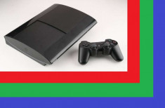 PS3 PLAYSTATION 3 SUPERSLIM HDD 12 GB + JOC ORIGINAL foto