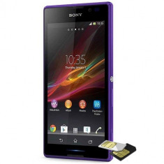 Smartphone Sony Xperia C C2305 Dual Sim Purple foto