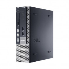 Sistem desktop Dell OptiPlex 9020 USFF Intel i5-4590S 8GB DDR3 500GB HDD Wndows 7 Pro upgrade Windows 8.1 Pro Black foto