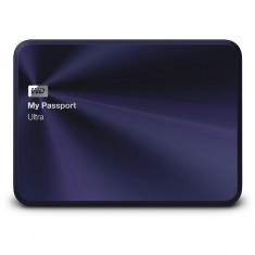 Hard disk extern WESTERN DIGITAL My Passport Ultra Metal Edition 1TB 2.5 inch USB 3.0 Blue foto