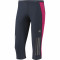 Pantaloni fitnes, aerobic, Adidas Supernova 3/4 ptr. femei, Iegari, legins