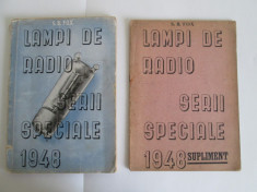 Carti Radio - Lampi de Radio Serii Speciale 1948 S.Box . 80 pagini / Supliment 16 pagini RAR foto