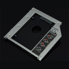 Caddy adaptor HDD SATA, 9.5mm 9.5 mm 9,5mm dedicat Macbook Unibody foto