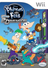 Joc consola Buena Vista Wii Phineas and Ferb Across the 2nd Dimension foto