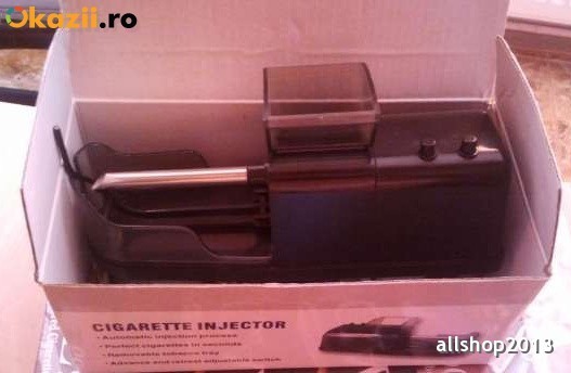 Aparat electric de facut tigari ! Injector Tutun !Super Oferta !!! foto mare Aparat electric de facut tigari ! Injector Tutun !Super Oferta !!! foto mare