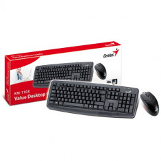 Kit tastatura si mouse Genius KM-110X PS2 foto