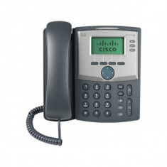 Telefon fix Cisco SPA501G IP 8 linii cu porturi PoE si PC foto
