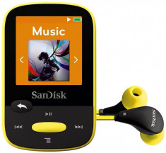 MP3 Player SANDISK Clip Sport 4GB galben foto