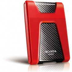 Hard disk extern Adata DashDrive Durable HD650 500GB 2.5 inch USB 3.0 Red foto