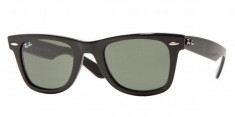 ochelari de soare RAY BAN WAYFARER 2140 negru-lucios (Poze reale, Garantie) foto