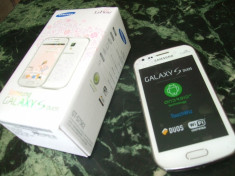 Samsung Galaxy S DuoS 7562 Dual Sim White - La Fleur - editie limitata foto