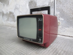 Televizor rusesc portabil Electronica 407 , elektronika foto