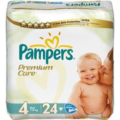 PAMPERS Scutece Premium Care 4 Maxi Value Pack 24 buc foto