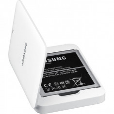 Samsung Samsung Incarcator portabil + baterie EB-K600BEWEGWW Alb pentru i9500 Galaxy S4 si i9505 Galaxy S4 foto