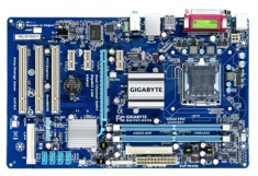 Vand placa de baza Gigabyte GA-P41-ES3G socket 775, tablita I/O procesor E5300 foto