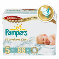 PAMPERS Premium Care 5 Mega Box 88 buc foto