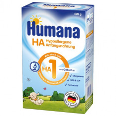 Humana Lapte praf HA1 cu LC-PUFA, 500 g foto