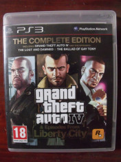 GRAND THEFT AUTO IV GTA 4 THE COMPLETE EDITION JOC PS3 ORIGINAL foto