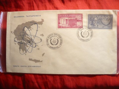 Plic FDC - Energie Atomica 1961 foto