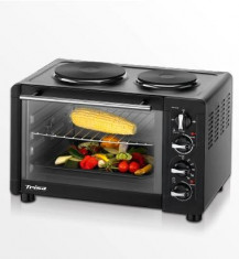 Cuptor Trisa electric Bake and Cook cu plite integrate, putere 1500W foto