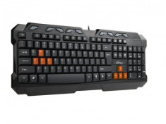 Tastatura Natec Genesis R33 Gaming, neagra, USB foto