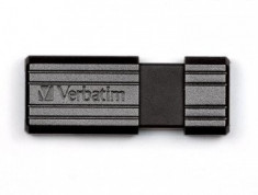 Verbatim Memorie USB Verbatim PinStripe 64GB, negru foto