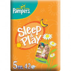 PAMPERS Scutece Sleep&amp;amp;Play 5 Junior Value Pack 42 buc foto