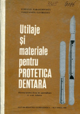 Utilaje si materiale pentru protectia dentara - Autor : Paraschivescu - 136806 foto