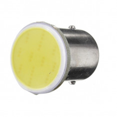 Bec cireasa 3W COB BA15S lumina alba 12V (pret/ set) foto