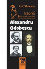 Alexandru Odobescu Din Istoria Literaturii Romane De La Origini Pana In Prezent - G. Calinescu foto