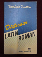 Voichita Ionescu - Dictionar Latin-Roman - 257055 foto