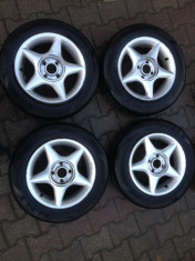 Jante Genti Roti 4x100 R14 Vw Golf renault dacia hyundai kia opel anvelope cauciucuri vara 175 65 R14 profil 5mm foto