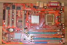 Placa de baza LGA775 MSI 915P Combo2 DDR2 DDDR 1 PCI-E -poza reala foto