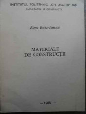 Materiale De Constructii - Elena Botez-ionescu ,524687 foto