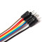 10 cabluri dupont tip tata - tata, de 20cm. Pentru conectare la Arduino Mini Pro sau Nano