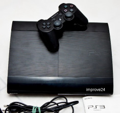 PS3 superslim 160Gb consola Play station 3 modelul nou 4004A foto