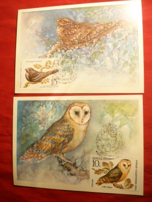 Set 5 Maxime - Fauna- PASARI- URSS 1979 foto