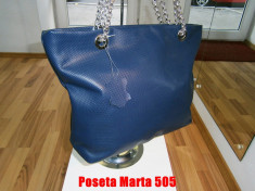 Poseta Marta 505,noua,eleganta,piele Italia,produsa in Romania! foto