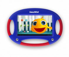 Tableta LARK Smart Kid 7 inch 1.2GHz Dual Core 1GB RAM 4GB flash WiFi Blue / Red foto