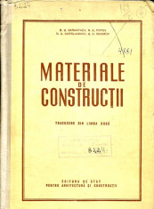 Materiale de constructii - Autor : B. G. Skramtaev - 109125 foto