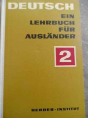 Deutsch Ein Lehrbuch Fur Auslander 2 - Colectiv ,524662 foto