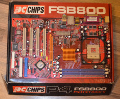 Placa de baza PCCHIPS M952 Socket 478 DDR400 AGP -poza reala foto