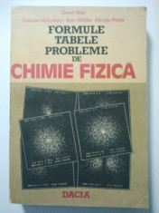 FORMULE TABELE PROBLEME DE CHIMIE FIZICA - GAVRIL NIAC ( 1364 ) foto