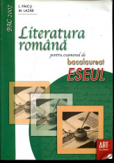 Literatura romana pentru examenul de bacalaureat - Autor : L. Paicu, M. Lazar - 135183 foto